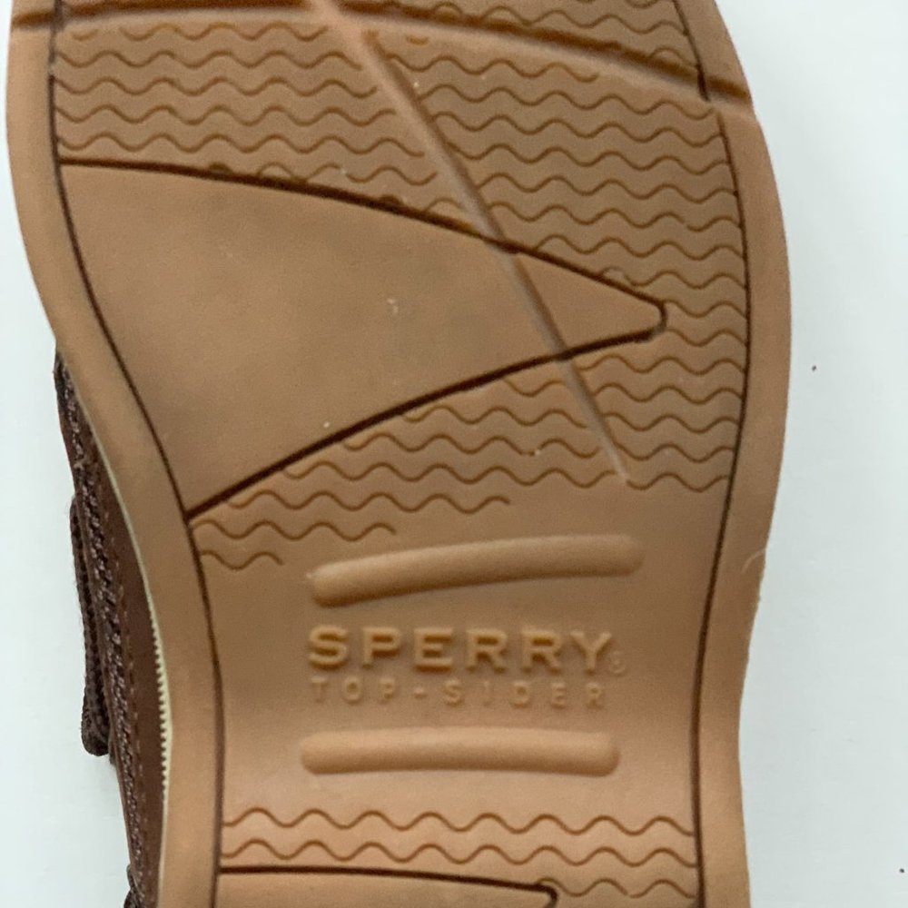 Sperry Brown Lanyard Boat Shoes - Picture 8 of 10